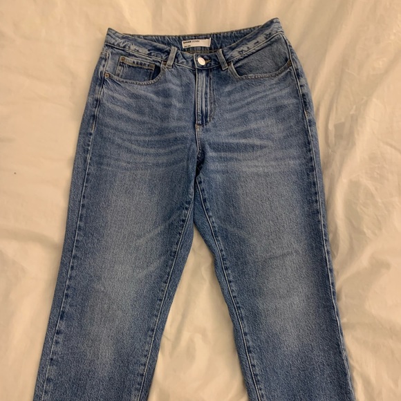 Garage blue high waisted Mom Jeans - Picture 2 of 5
